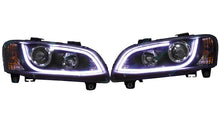 Holden Commodore 3d Drl Led Projector Headlights For 2006 - 2010 Ve Hsv Sv8 S1 Head Lights