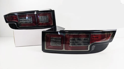 SMOKE LED TAIL LIGHTS FOR 11-15 LAND ROVER RANGE ROVER EVOQUE L538 SERIES 1