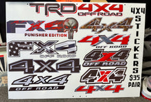 4x4 OFFROAD STICKERS * Many Styles