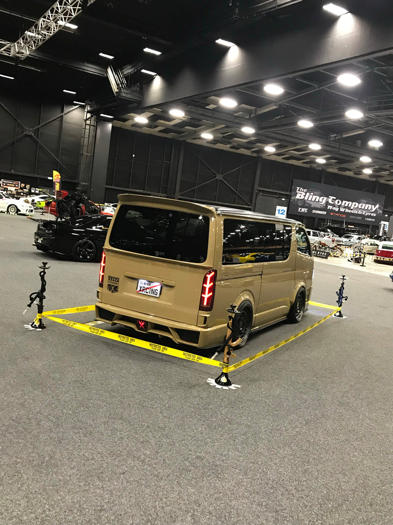 Toyota Hiace Aftermarket Rear Middle Spoiler | XRacing NZ – XRacing ...