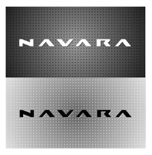 Navara Ute Boot Sticker 1000mm x 75mm  3 Colours to choose from