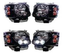 Toyota Hiace Crystal Black Projector H.I.D Head Lights  2014 - Current