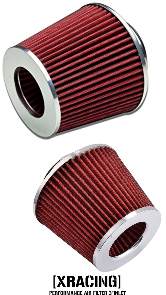 XRacing Performance Air Filter  / Pod Filter Universal fitment 3
