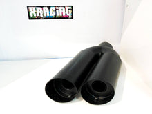 Black Edition Drift / Vip / Boso Tail Pipes 3" Inlet With 2 X 3.5" Outlets