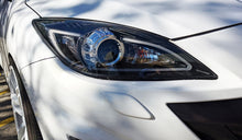 Mazda 3 MPS Black Head Lights 3d Drl Led Projector Headlights For 2009 - 2013