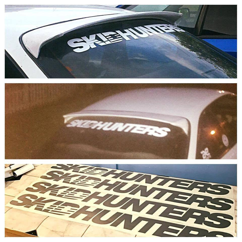SkidHunters /  Skid Hunters Large Banner 1000 X 120mm