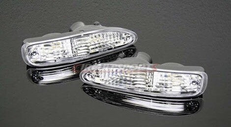 Nissan 180SX 89 - 98 CRYSTAL CLEAR BUMPER Lights