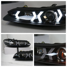 Silvia S15 200sx - LED BLACK LED 3D DRL BAR PROJECTOR HEAD LIGHTS & LED INDICATORS 1999 - 2002
